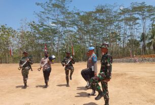 Jelang Pembukaan TMMD Reguler Ke-118, Kodim 0728/Wonogiri Gelar Gladi Upacara Pembukaan