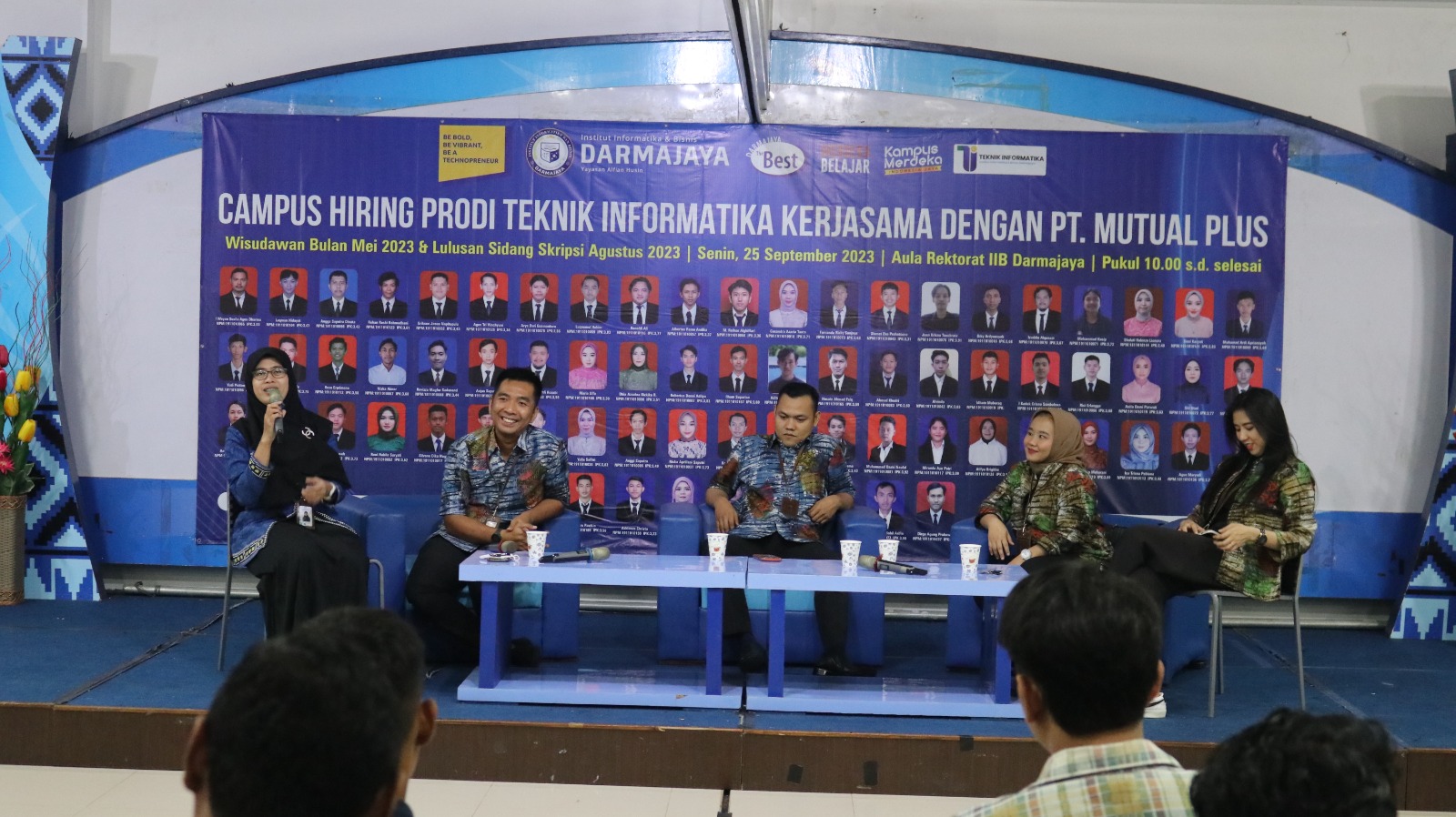 Jurusan TI Darmajaya Gelar Campus Hiring untuk Alumni dan Para Lulusan Sidang Skripsi Agustus 2023