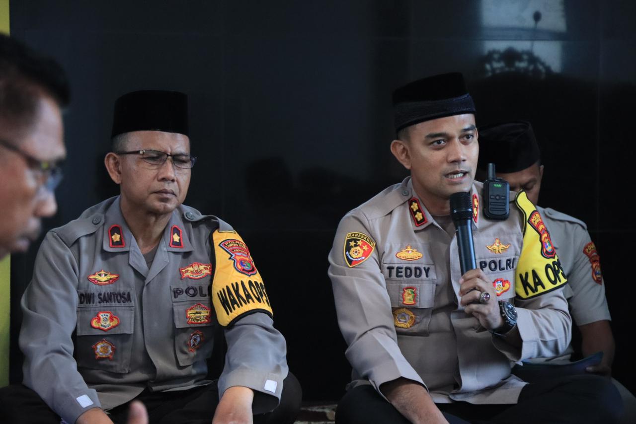 Kapolres Lampung Utara Pimpin Kegiatan Binrohtal