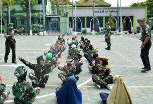 Kelas Medayoh, Markas Kodim Bojonegoro diserbu Puluhan Siswa Sekolah Dasar