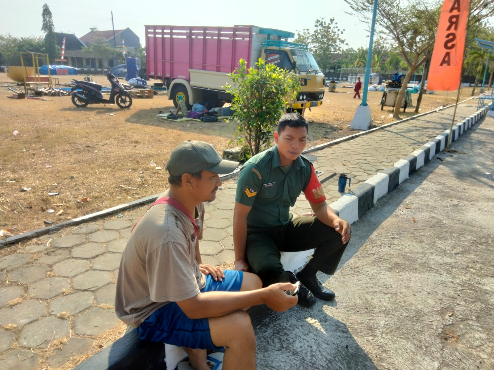 Melalui Komsos Babinsa Ciptakan Situasi Yang Baik Dengan Warga Binaan