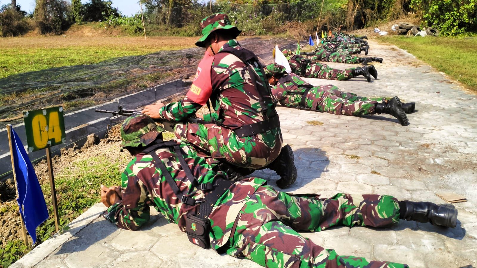 Pelihara Kemampuan Prajurit, Kodim Wonogiri Gelar Latihan Menembak