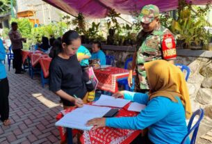 Peran Babinsa Tipes, Wujudkan Balita Sehat dengan Posyandu