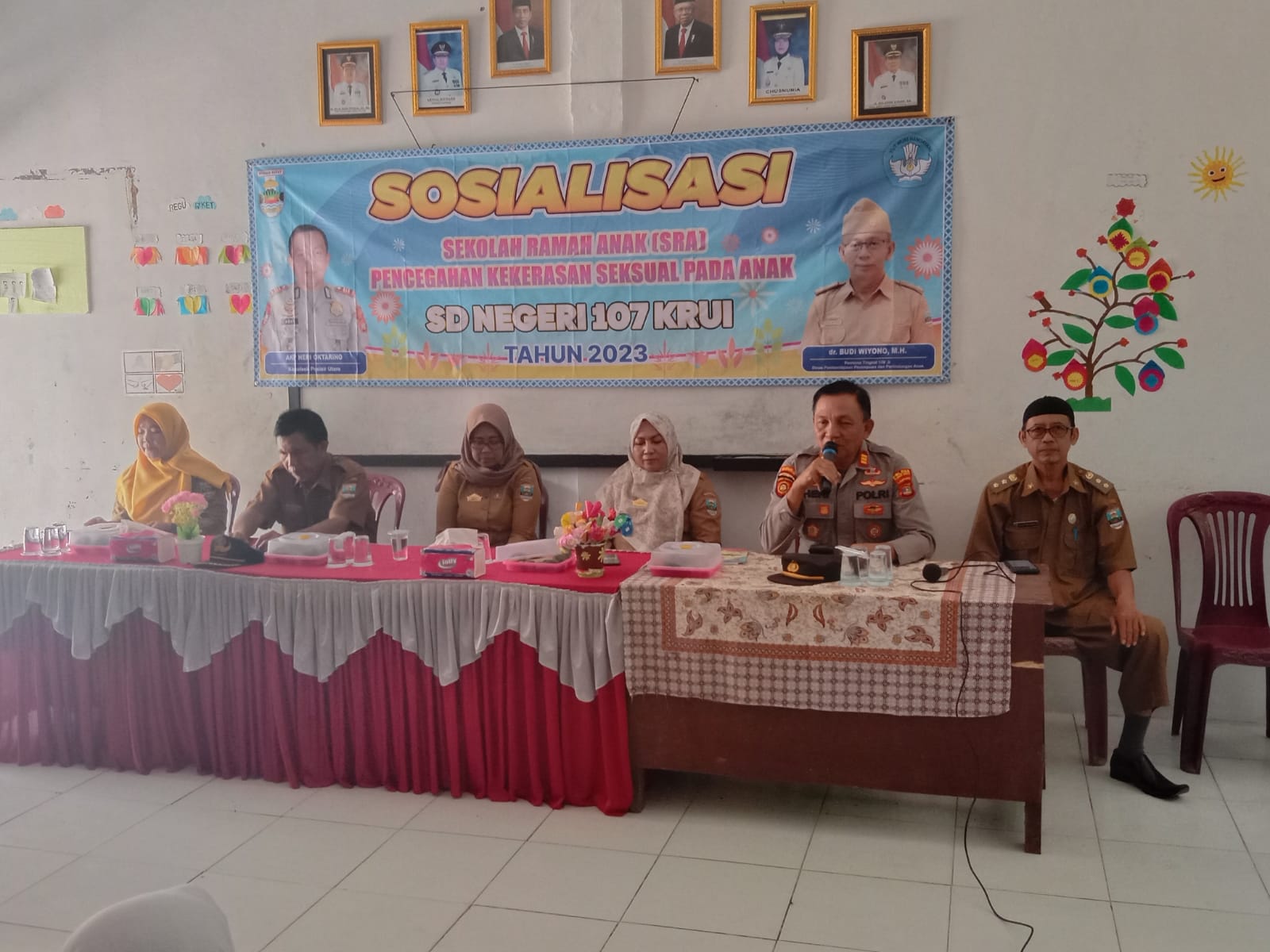 Sosialisasi Sekolah Ramah Anak (SRA) pencegahan kekerasan seksual terhadap anak