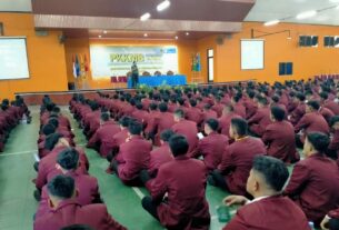 Kasdim 0735/Surakarta Berikan Materi Bela Negara Pada Mahasiswa Baru UTP Surakarta, Ini Tujuannya