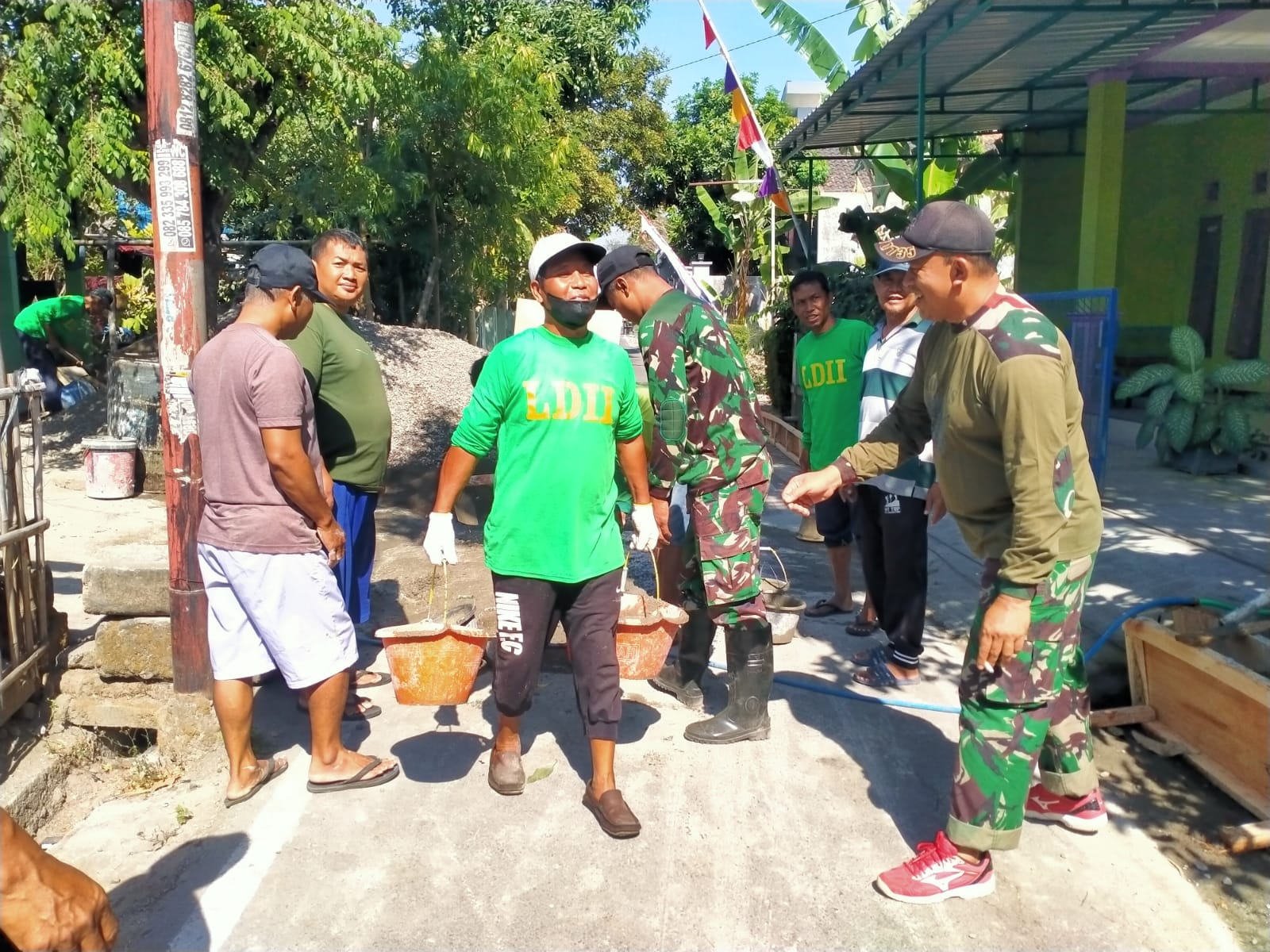 Kodim 0735/Surakarta Tingkatkan Pembangunan Infrastruktur Melalui Program TMMD Sengkuyung Tahap III Th.2023