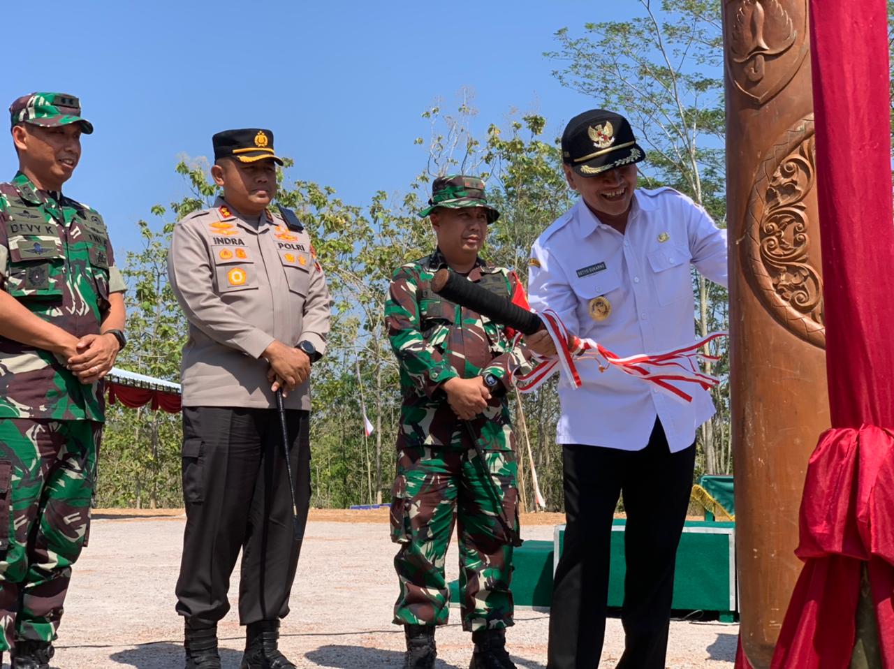 TMMD Reguler Ke-118 Kodim 0728/Wonogiri Di Desa Rejosari Resmi Ðibuka