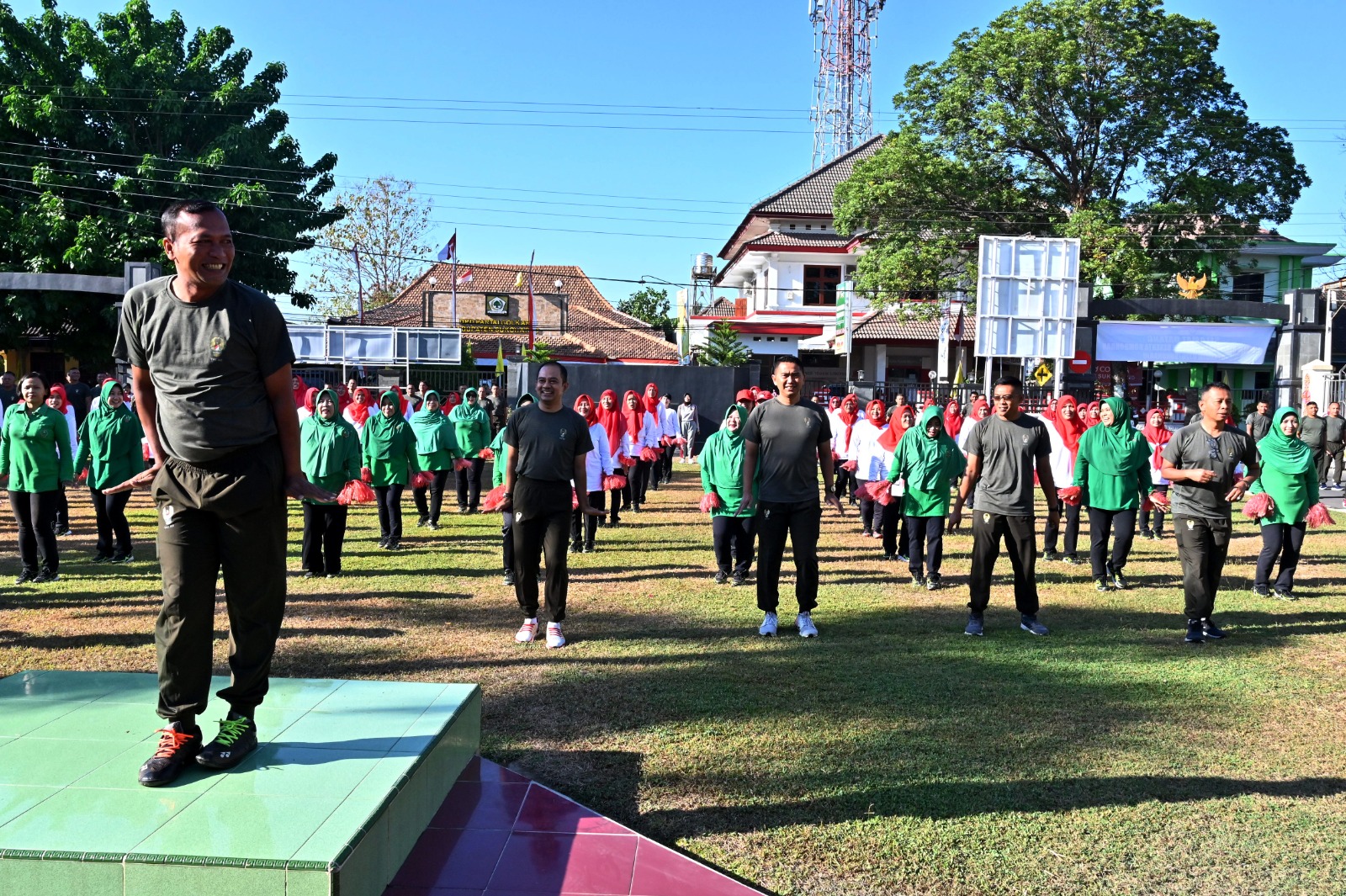 Danrem 074/Warastratama Kolonel Inf Ali Akhwan, S.E., Kunjungan Kerja di Kodim 0726/Sukoharjo