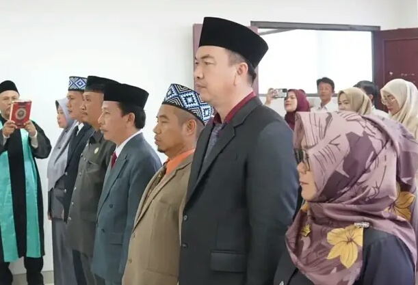 Agus Istiqlal menghadiri pelantikan tujuh camat sebagai pembuat akta tanah sementara