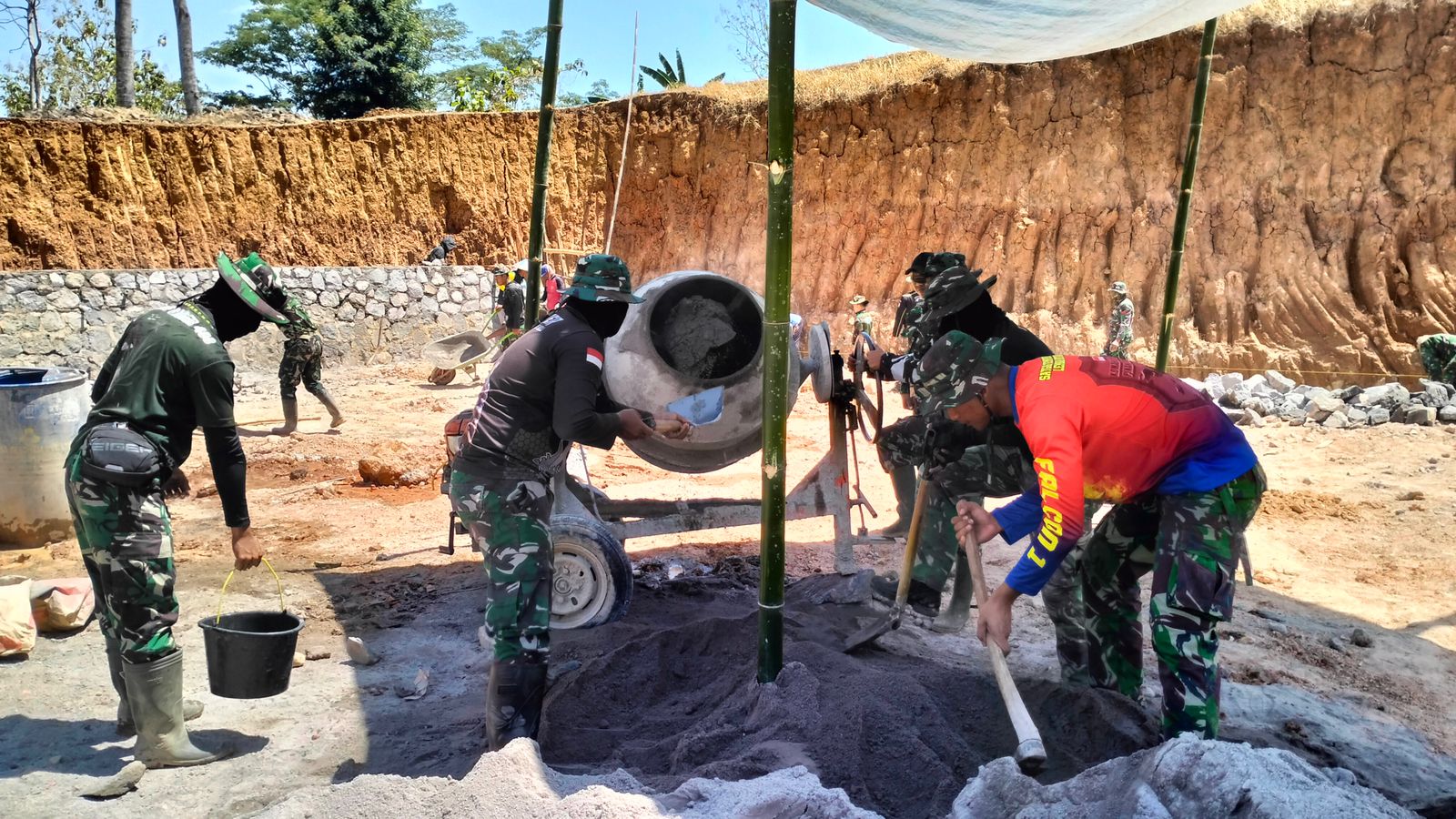 Angkong Dan Molen Senjata Andalan Satgas TMMD