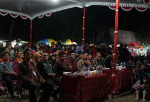 Danramil Hadiri Gelar Seni Budaya Peringatan Hari Sumpah Pemuda Ke-95 Kecamatan Giriwoyo