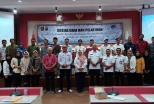 Diskominfotik Provinsi Lampung Bersama Diskominfo Lamsel Gelar Pelatihan Pembuatan Konten
