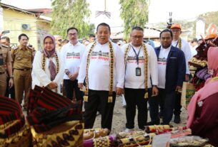 Gandeng Kementerian BUMN, Gubernur Arinal dan Dekranasda Lampung Lakukan Peletakan Batu Pertama