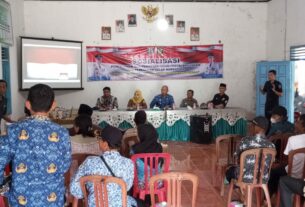 Garanat Way Kanan isi sosialisasi P4GN yang diselenggarkan Badan Kesatuan Bangsa dan Politik .