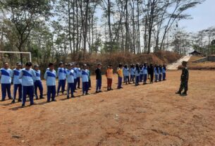 Gelar P5 PPRA Dan Cegah Bullying, MTs Sudirman Gandeng Koramil 14/Jatisrono Berikan Pembekalan Kepada Peserta Didiknya