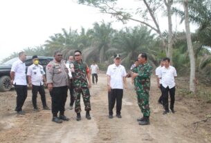 Hadiri Acara Pembukaan Karya Bakti TNI, AKBP Jibrael: Sinergitas dan Soliditas TNI-Polri di Sai Bumi Nengah Nyappur