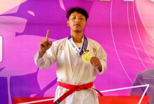 Kalahkan Karateka Asal Pulau Jawa Hingga India, Mahasiswa Prodi Bisnis Digital Darmajaya Juara Badung Open Karate International Championship 2023