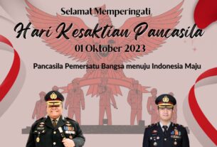 Kapolre Tulang Bawang Beserta Staf dan Jajaran Mengcapakan Selamat Memperingati Hari Kesaktian Pancasila