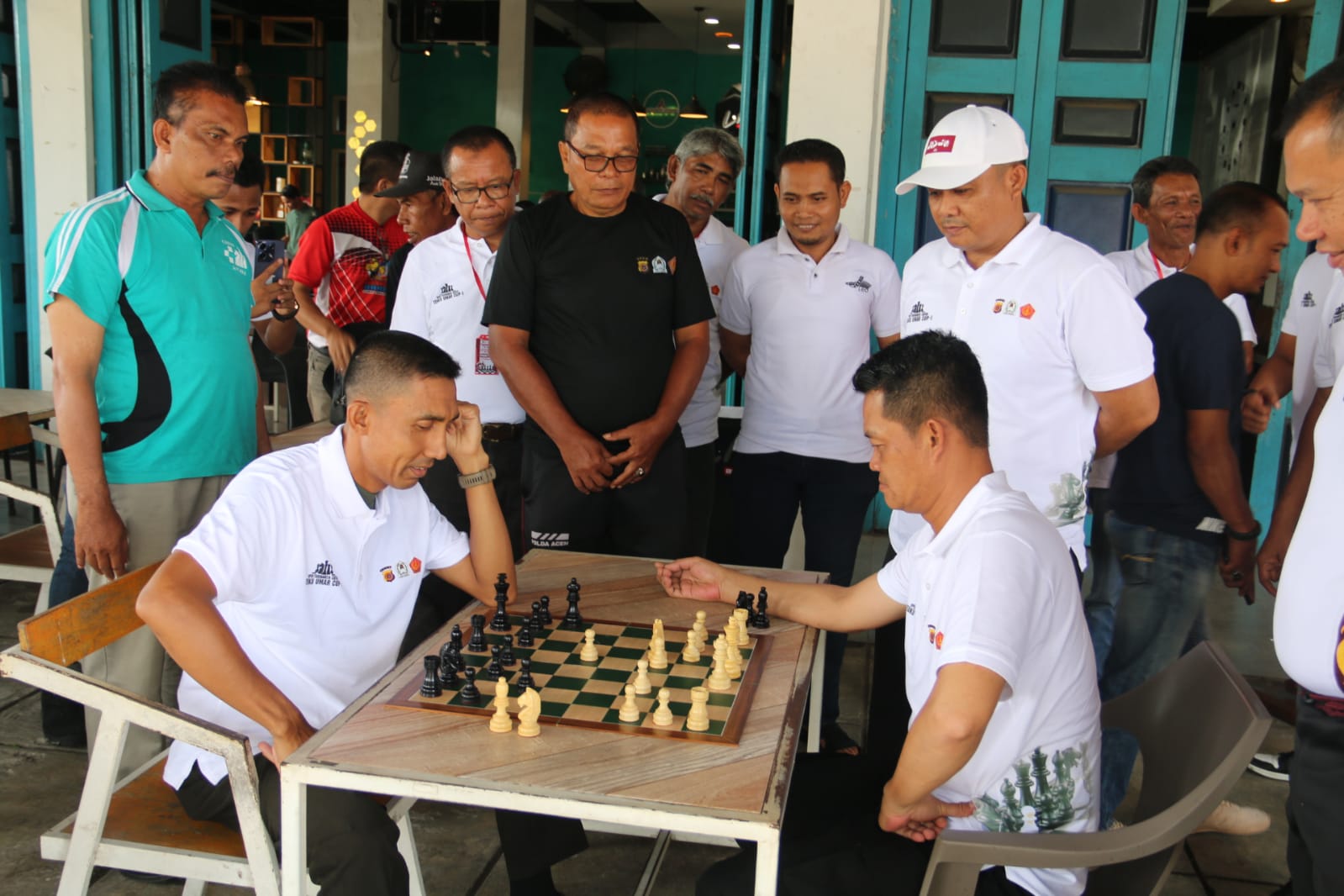 Open Tournamen Catur Teuku Umar Cup - 1 Dalam Rangka HUT TNI Ke - 78 Dan HUT Kabupaten Aceh Barat Ke - 435 Rasmi Dibuka Unsur Forkopimda