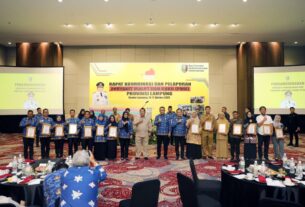 Pemkab Tubaba Terima Dua Penghargaan dari Gubernur Lampung Terakit Penanganan PMK