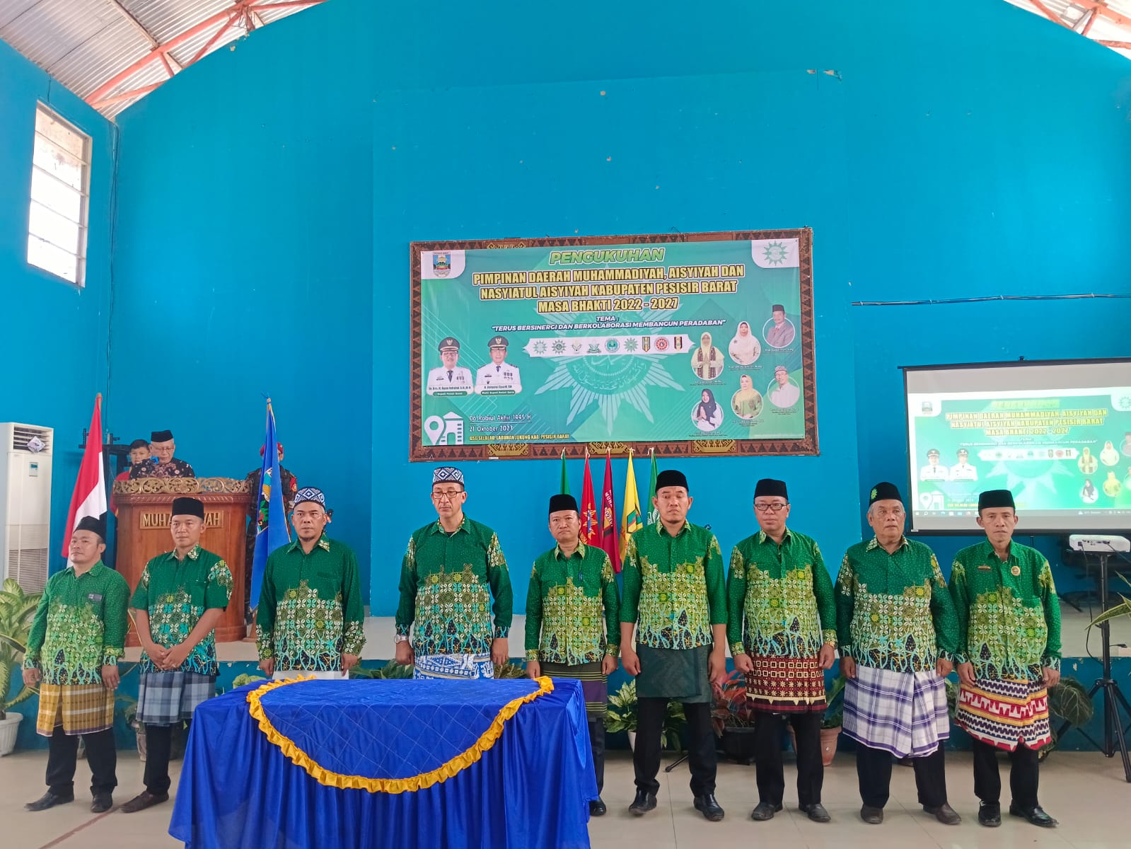 Pengukuhan kepengurusan muhammadiyah pesisir barat periode 2022-2027