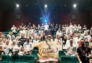 Polres Tulang Bawang Barat Nobar Film “Aku Rindu” untuk Tingkatkan Silaturahmi dan Motivasi.