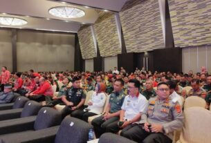 Sekda Lampung Selatan Ikuti Apel 6 Pilar se-Provinsi Lampung
