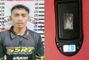 Simpan Narkotika di Saku Celana, Seorang Petani Ditangkap Polres Tulang Bawang