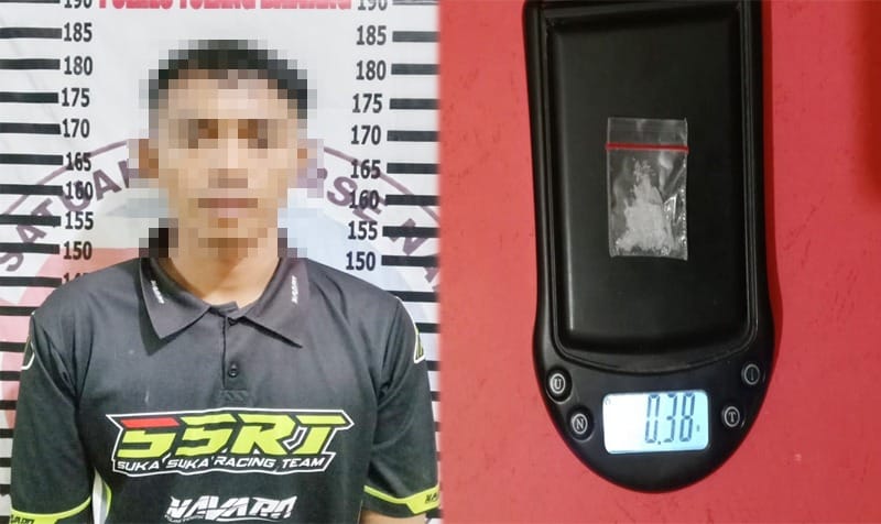 Simpan Narkotika di Saku Celana, Seorang Petani Ditangkap Polres Tulang Bawang