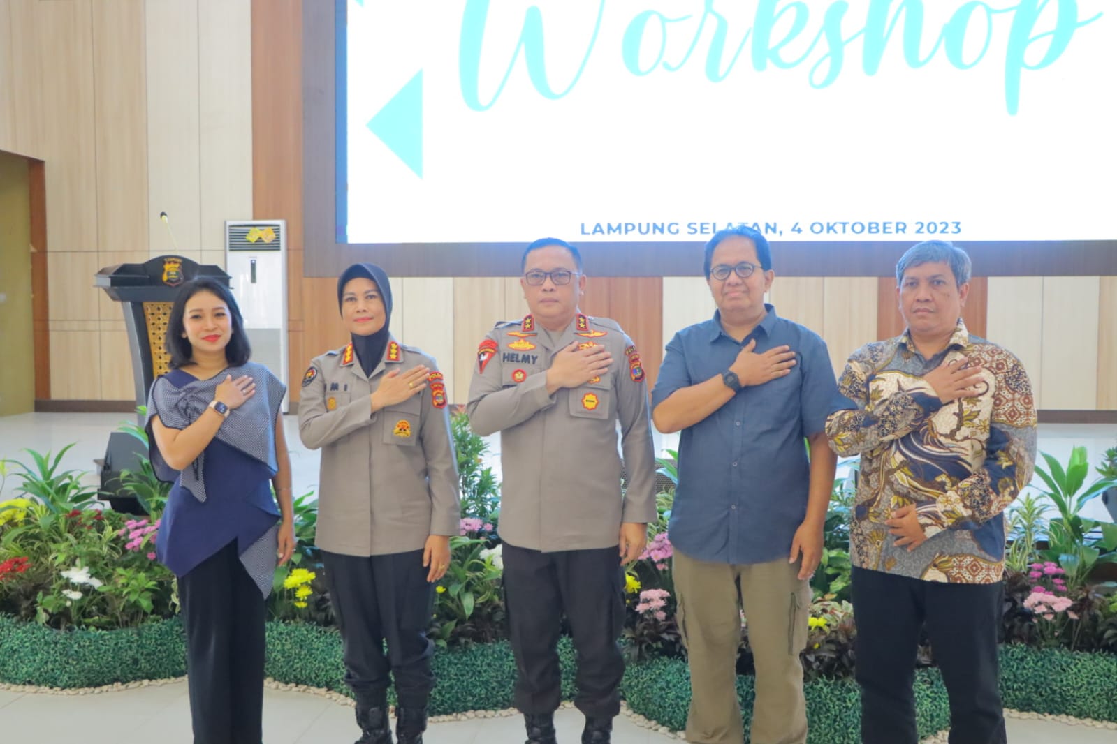 Tingkatkan Kemampuan Komunikasi Publik, Polda Lampung Laksanakan Workshop Public Speaking dan Smartphone Videography