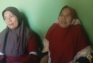 Warga Desa Pampang Tangguk Jaya Kecewa bantuan beras dari BPN dialihkan sepihak