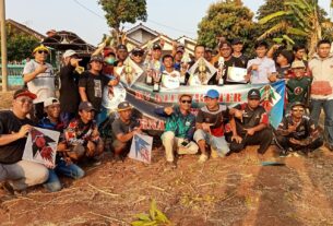 48 peserta dari berbagai daerah ramaikan turnamen Layang Aduan Di Lampura
