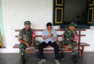 Abdi Dalem Puro Mangkunegaran Jadi Sasaran Komsos Dan Silaturahmi Babinsa Kelurahan Keprabon