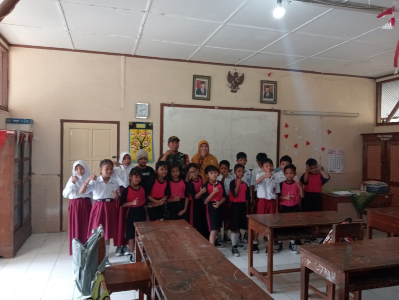 Babinsa Jayengan Sosialisasi Butir-butir Ideologi Pancasila