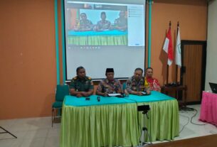 Bahas Masalah Kesehatan, Kapten Inf Siswanto Bersama Forkopincam Hadir Di Puskesmas Giritontro