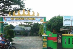 Bangunag Gedung SDN 2 Subik di Lampura disinyakir serobot tanah Desa