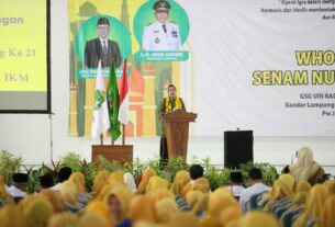 Bunda PAUD Riana Sari Arinal Hadiri Milad Ikatan Guru Raudhatul Athfal ke-21 dan Workshop Implementasi Kurikulum Merdeka