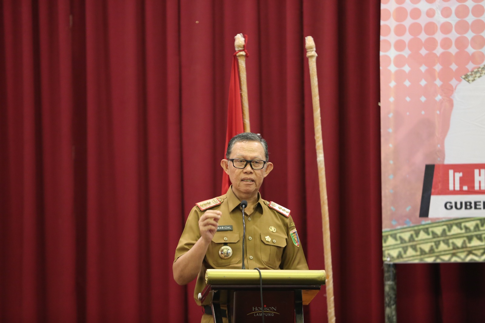 Gubernur Arinal Buka Sosialisasi Bahaya Terorisme dan Radikalisme untuk Siswa dan Guru se-Provinsi Lampung