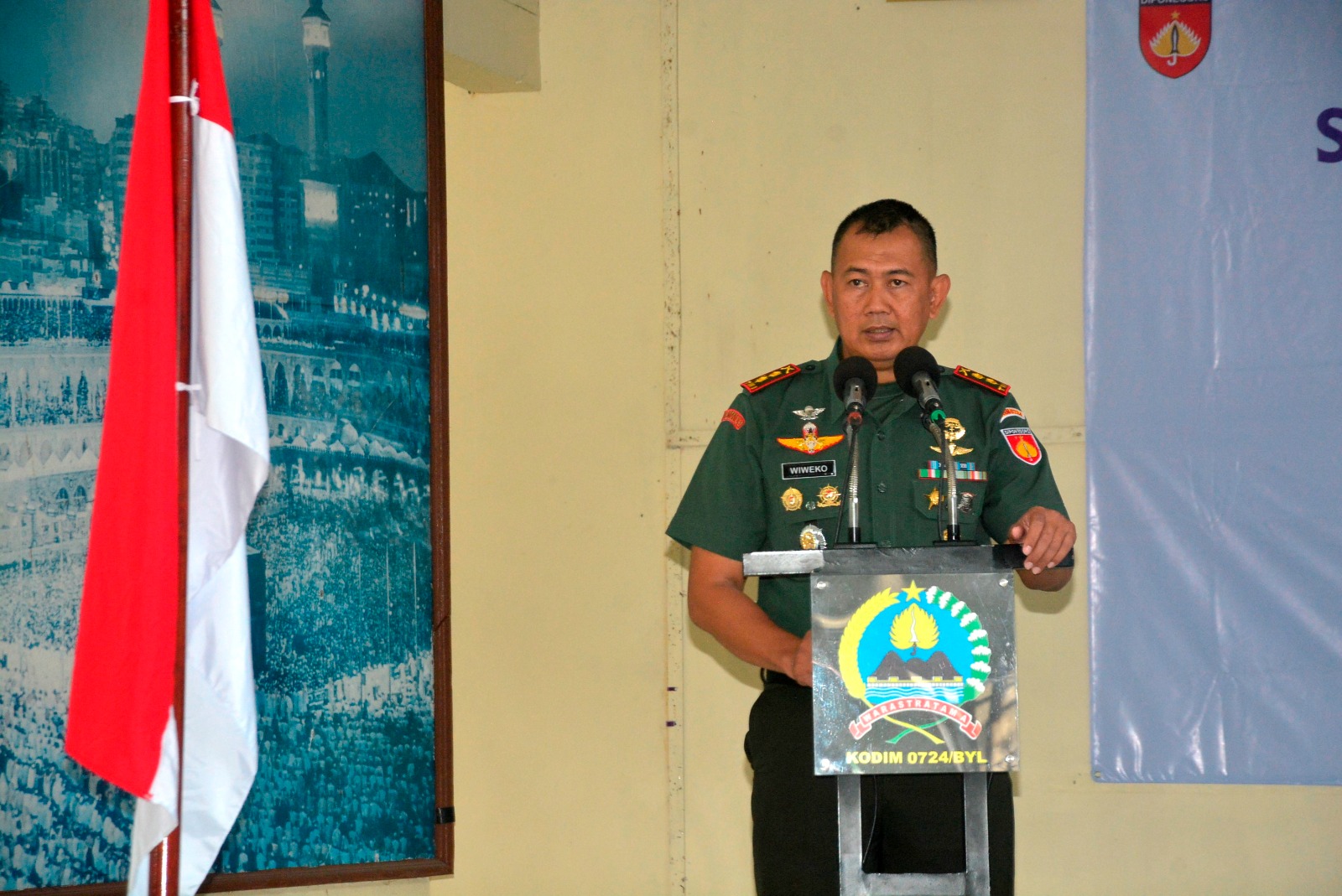 Jam Komandan, Dandim Boyolali Tekankan Netralitas TNI Harga Mati