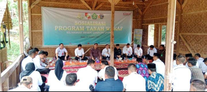Kejaksaan Negeri Lampung Utara Sosialisasi Program Jaksa Garda Desa