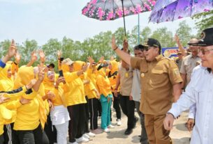 Panen Udang Di Tulang Bawang, Gubernur Arinal Dorong Pertambakan Udang di Lampung Bangkit dan Berjaya Kembali