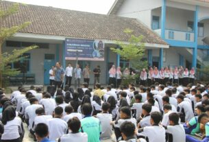 Pasca Tawuran, Polisi di Bandar Lampung lakukan pembinaan di SMK BLK