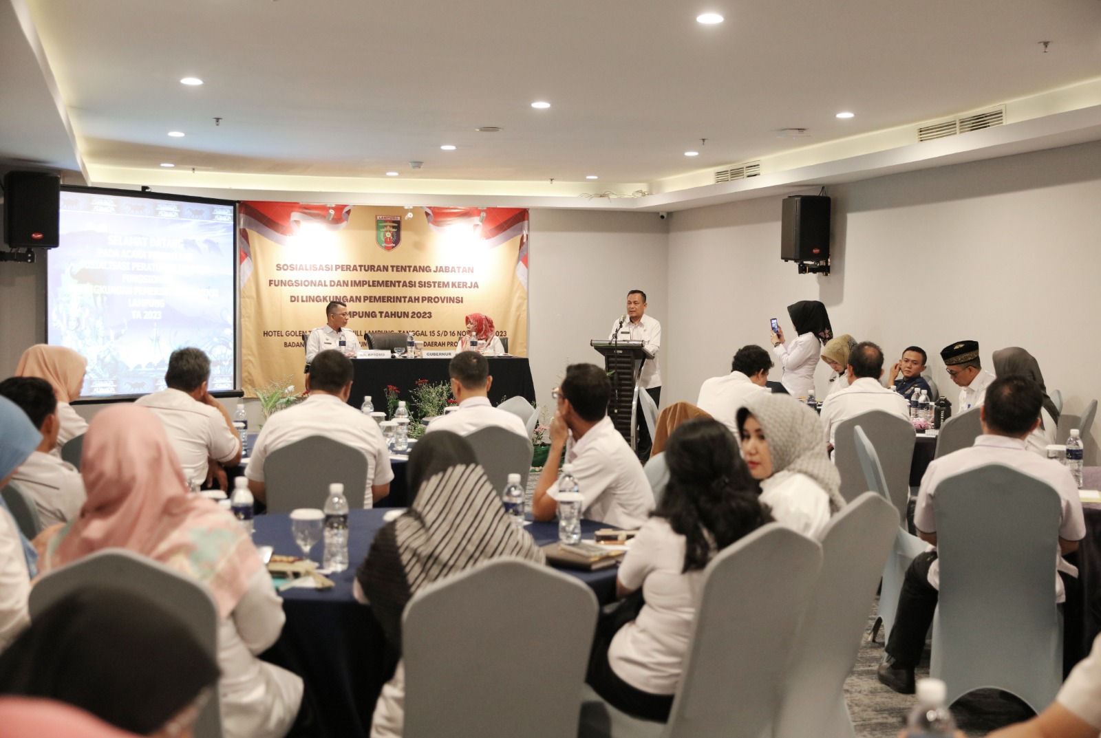 Pemprov Lampung Sosialisasikan Peraturan Jabatan Fungsional dan Implementasi Sistem Kerja di Lingkungan Pemerintah Provinsi Lampung, Bangun Budaya Kerja Baru di Era Digital