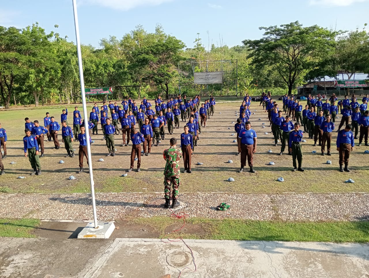 Penguatan Karakter 120 Siswa Melalui Pendidikan Pendahuluan Bela Negara