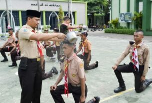 Perjusami, 38 Anggota Baru Saka Wira Kartika Kodim Bojonegoro Dilantik