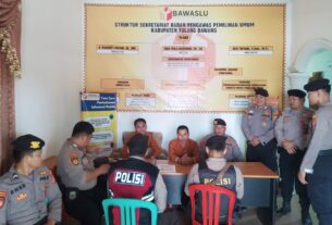Samapta Polres Tulang Bawang Gelar Patroli Perintis Presisi ke Kantor Bawaslu, Ini Tujuannya