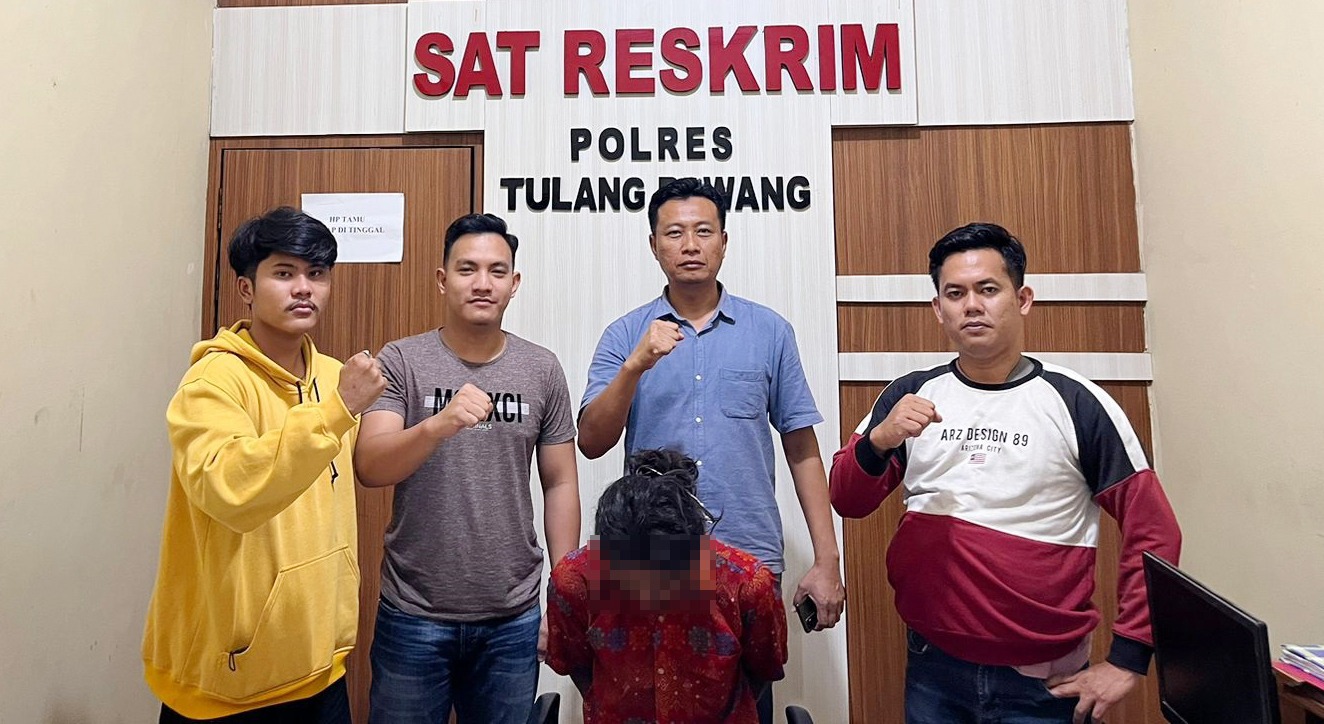 Gerak Cepat Polres Tulang Bawang Tangkap Pelaku Asusila Terhadap Anak Kandungnya Sendiri
