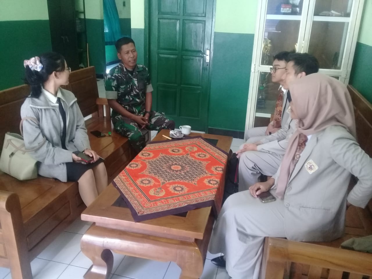 Ada Apa Mahasiswa STP Sahid Surakarta Datangi Markas Koramil 02/Banjarsari, Ternyata Ini Maksudnya