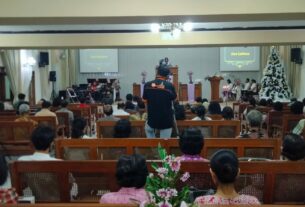 Bati Bakti TNI Amankan Ibadah Minggu & Ultah GKJ Joding Ke 94 Tahun