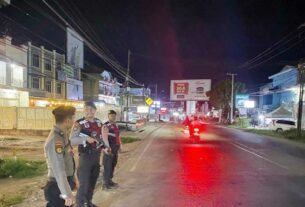 Cegah C3 dan Street Crime Malam Hari, Samapta Polres Tulang Bawang Gelar Patroli Perintis Presisi di Tiga Lokasi